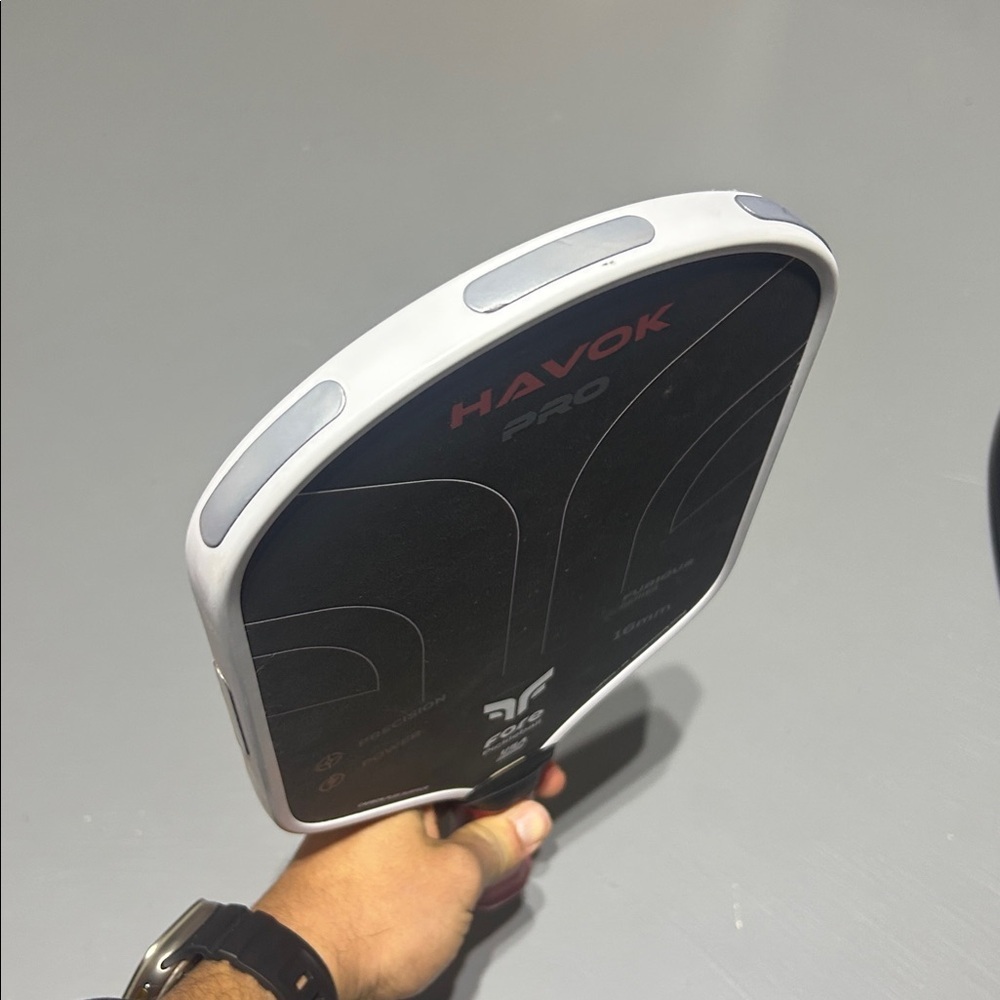 Havoc Pro Carbon Fiber Professional Pickleball Paddle with Protector Case - Picture 8 of 10